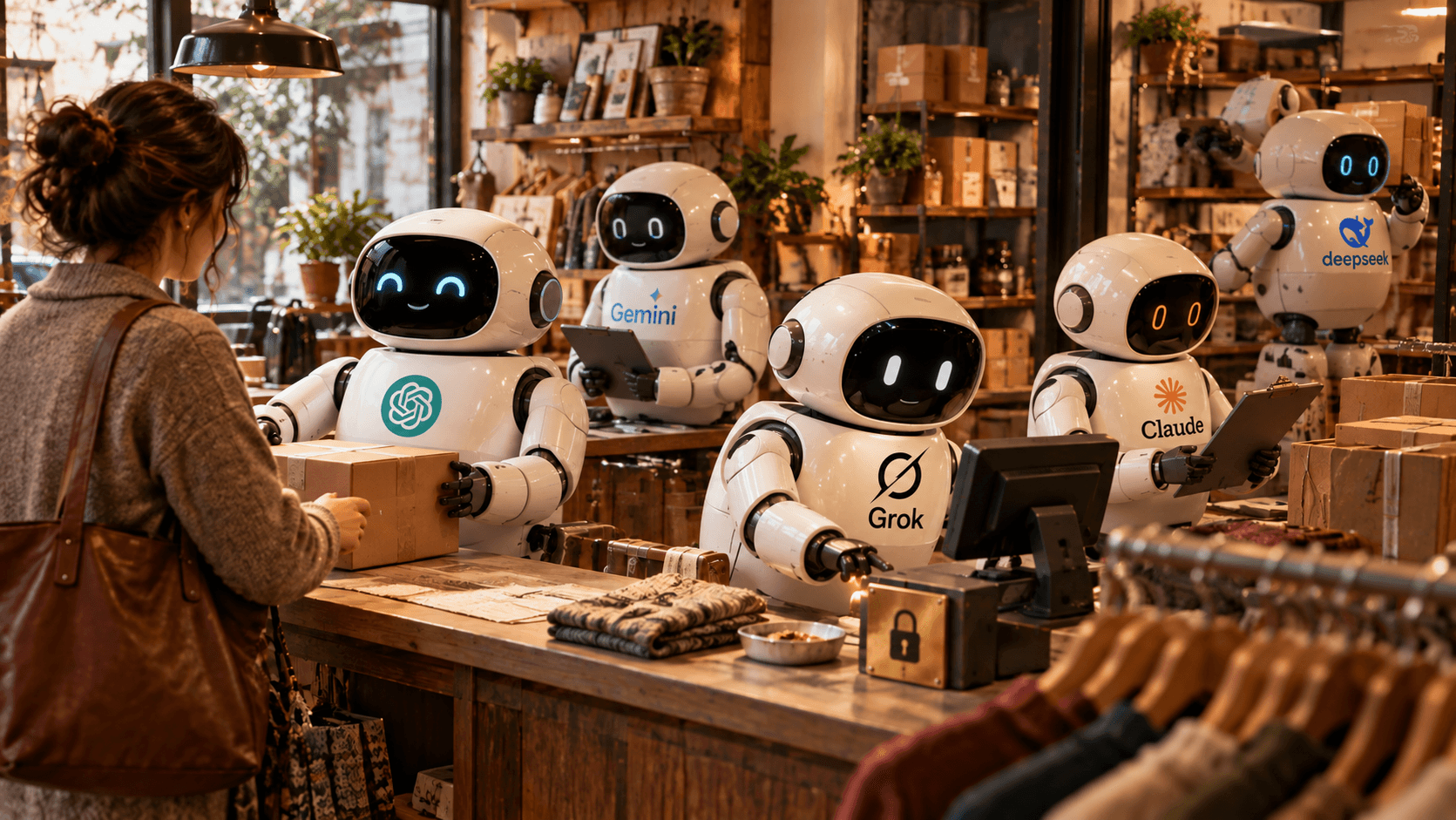 When AI Acts for the Company