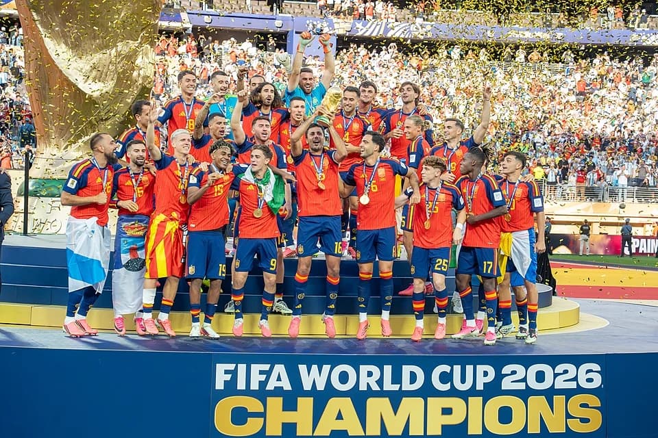 How Spain’s World Cup Win Made the Gold in Trump’s Oval Office Look Cheap